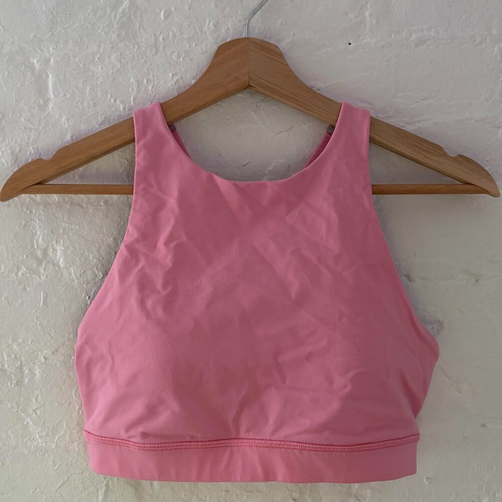 Lululemon Energy High Neck Long Line Sports Bra